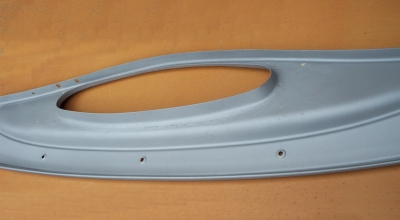 Dash sandblasted, rear view