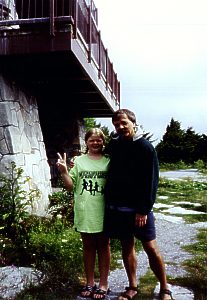 Missy and Me at Spruce Knob