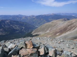 Taos Ski Valley from Wheeler Peak