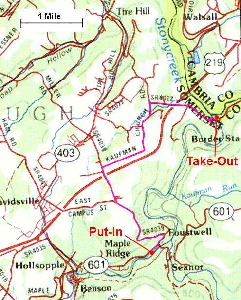 Stonycreek River, PA