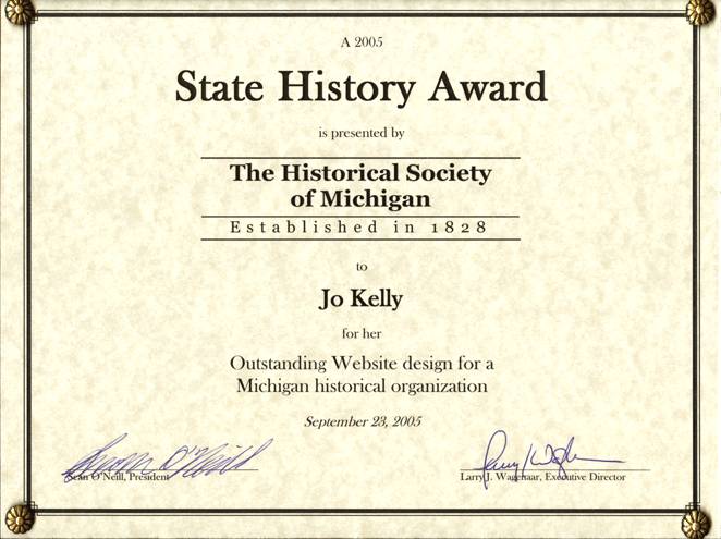 State History Award