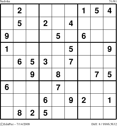 EduPuz Group Puzzle Type 'Sudoku'