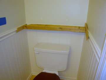 Installing wainscotting