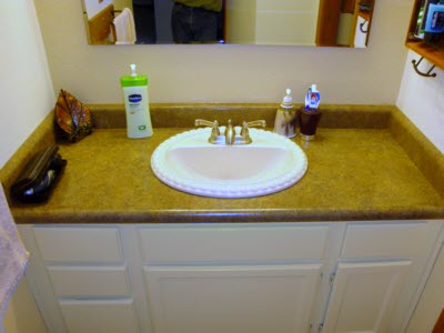 New countertop & faucet