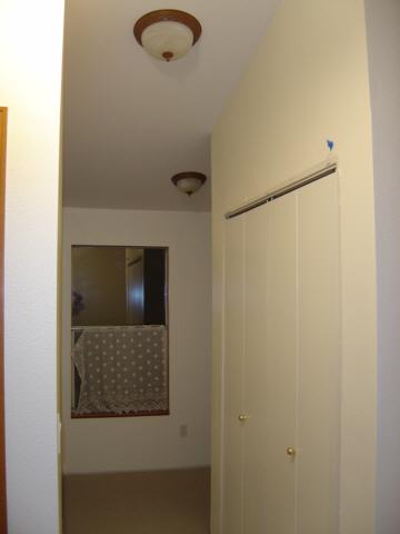 After painting - looking towards guest room