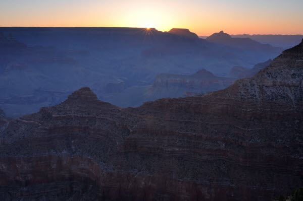 Sunday Sunrise from Mather Point