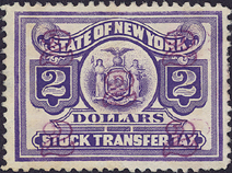 grey violet - with diagonal cut in rectangle above "RAN" of TRANSFER
