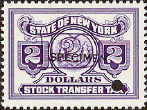 violet w/ black "SPECIMEN" overprint