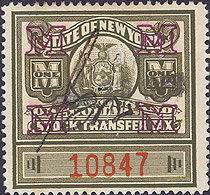 "One Thousand Dollars"-overprint of "M" on 4 corners with red serial number at bottom