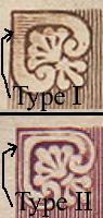 a detail of Type I and Type II corners