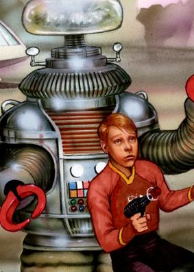 Will Robinson and Robot, detail