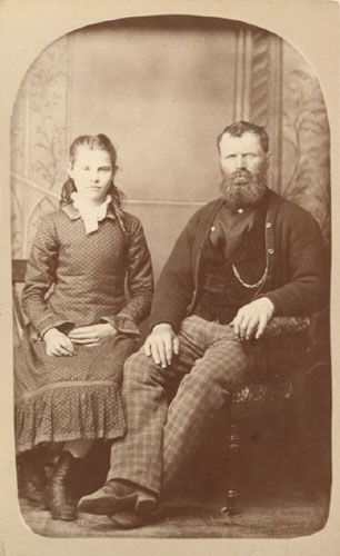 Loren Dana and daughter Eleanor, c.1871