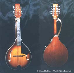 Mandolin, Front and Back, 1997