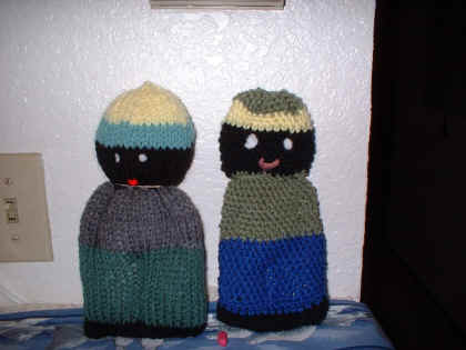 Two ICROSS Comfort Dolls