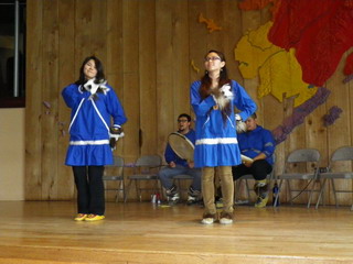 Dancers at Alaska Native Heritage Center